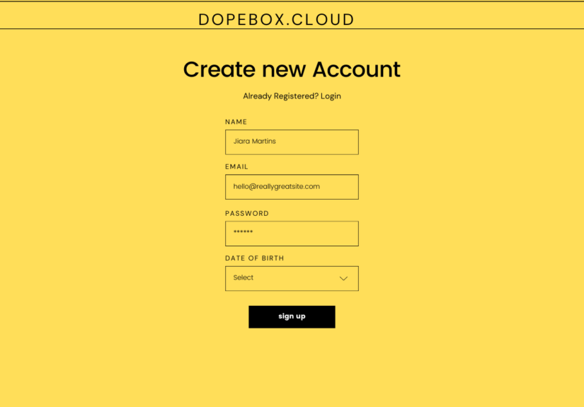 Dopebox | How to log in